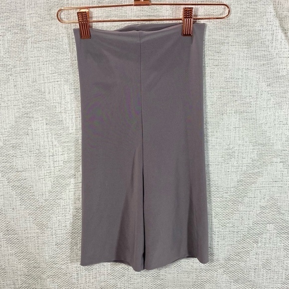 AYM grey high waisted shaya seamless cycling shorts size XXS - Picture 1 of 4